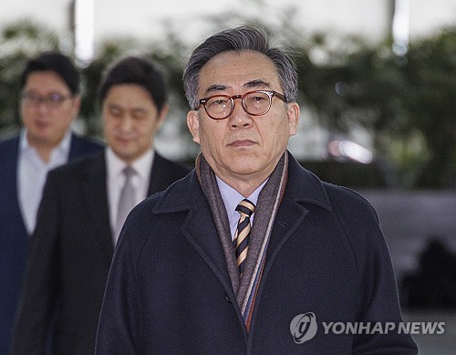 조태열 외교부 장관이 독일 뮌헨에서 열리는 뮌헨안보회의(MSC)에 참석하기 위해 14일 인천공항을 통해 출국하고 있다.   [연합뉴스]
